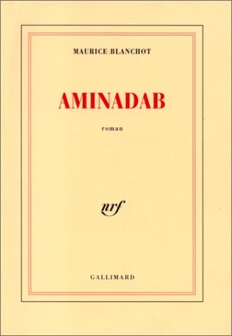 AMINADAB, de BLANCHOT | portada del libro
