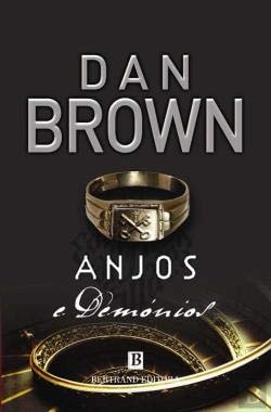 ANJOS E DEMONIOS, de Dan Brown | portada del libro