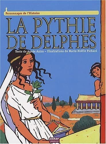 PYTHIE DE DELPHES LA, de Agnès Aziza | portada del libro