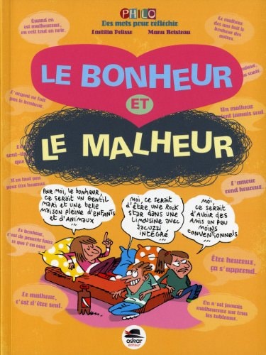BONHEUR ET LE MALHEUR LE, de Laetitia Pelisse | portada del libro