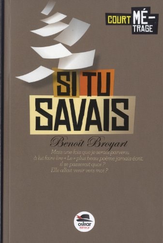 SI TU SAVAIS, de Benoît Broyart | portada del libro