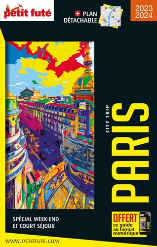 ARIS 2023 CITY TRIP PETIT FUTE, de Dominique Auzias | portada del libro
