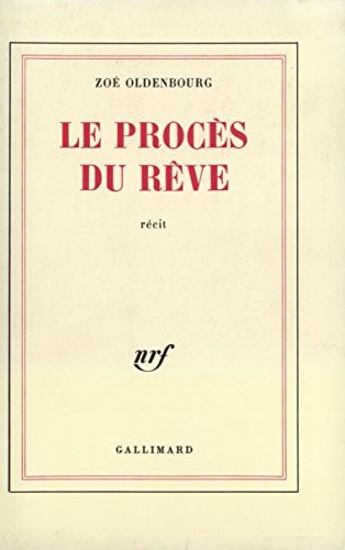 LE PROCES DU REVE, de Oldenbourg | portada del libro