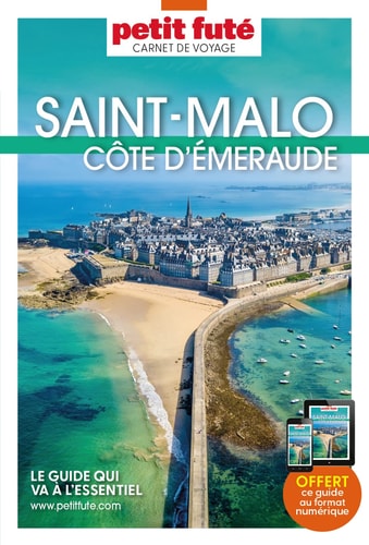 AINT-MALO - COTE D'EMERAUDE 2023 CARNET, de Petit Futé | portada del libro
