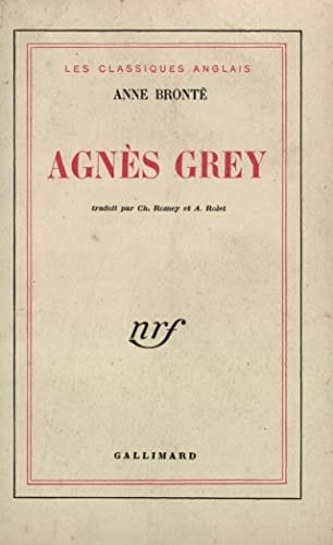 AGNES GREY, de BRONTE | portada del libro