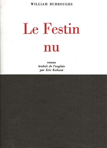 LE FESTIN NU, de William Seward Burroughs | portada del libro