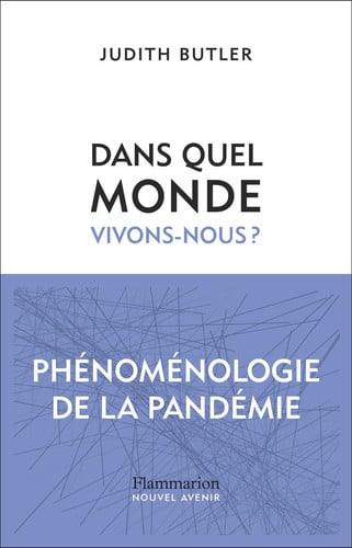 ANS QUEL MONDE VIVONS NOUS ?, de BUTLER JUDITH | portada del libro