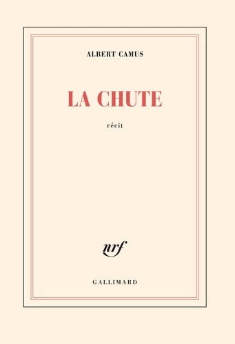 LA CHUTE, de Camus | portada del libro