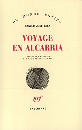 VOYAGE EN ALCARRIA, de Cela | portada del libro