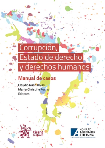 CORRUPCION ESTADO DE DERECHO Y DERECHOS H, de FUCHS | portada del libro