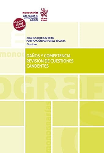 DAÑOS Y COMPETENCIA REVISION DE CUESTIONE, de RUIZ PERIS | portada del libro