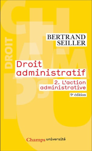 ROIT ADMINISTRATIF T2, de SEILLER BERTRAND | portada del libro