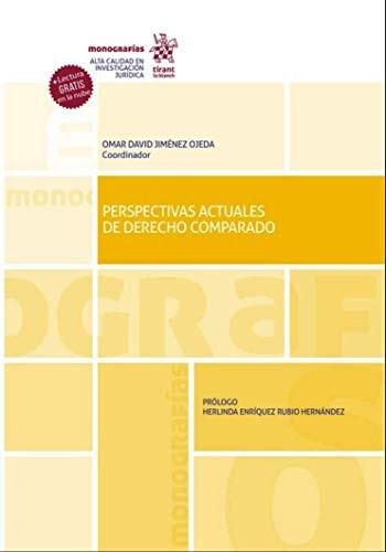 Perspectivas actuales de derecho comparado, de JIMENEZ OJEDA | portada del libro