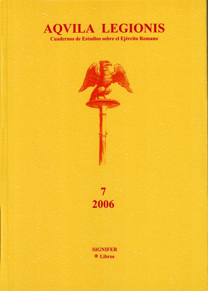 AQVILA LEGIONI 7 2006, de Perea Yébenes, Sabino | portada del libro