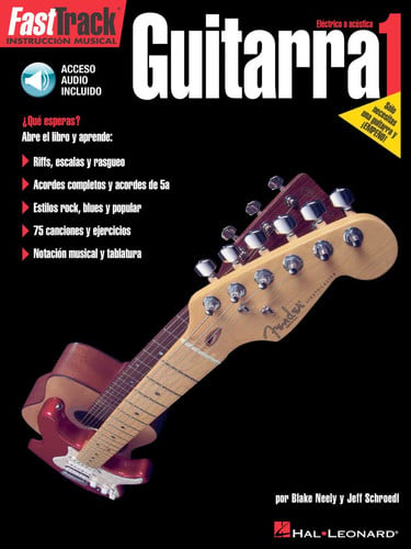 FAST TRACK, INSTRUCCION MUSICAL, 1: GUITARRA, 1, de NEELY | portada del libro
