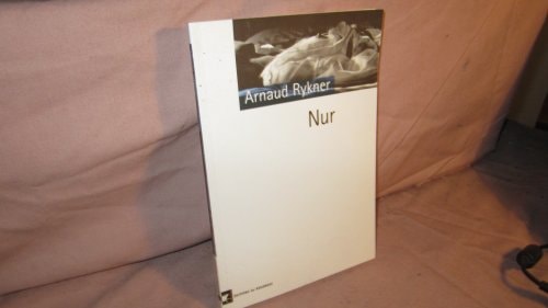 NUR, de Arnaud Rykner | portada del libro
