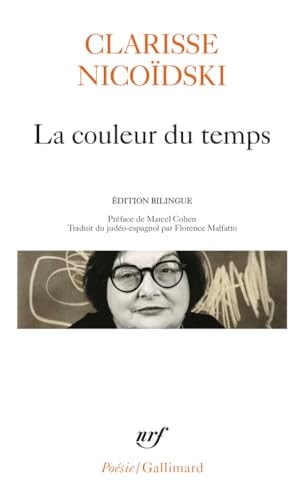 LA COULEUR DU TEMPS, de Clarisse Nicoïdski | portada del libro