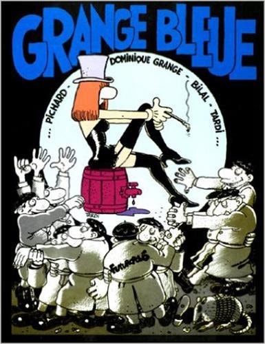 GRANGE BLEUE, de Dominique Grange | portada del libro