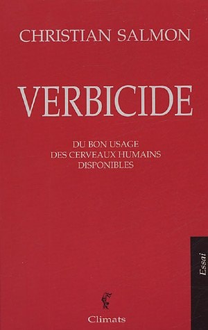 VERBICIDE, de Christian Salmon | portada del libro