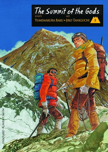 THE SUMMIT OF THE GODS, de TANIGUCHI | portada del libro