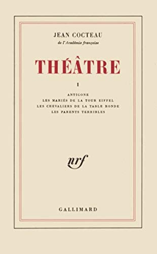 THEATRE COCTEAU T1, de Jean Cocteau | portada del libro