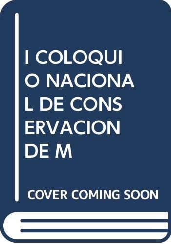 PRIMER COLOQUIO NACIONAL DE CONSERVACION DE MOSAICOS, de Coloquio Nacional de Conservación de Mosaicos (1st 1989 Palencia |