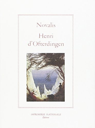 HENRI D'OFTERDINGEN, de Novalis | portada del libro