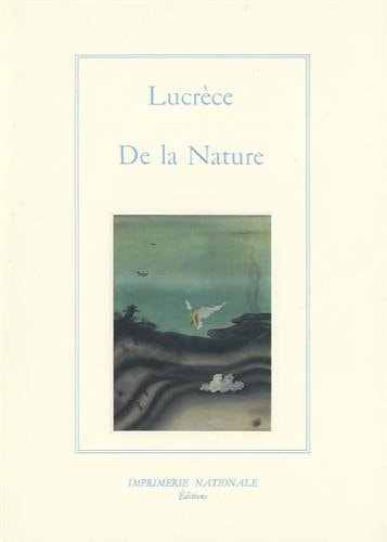 DE LA NATURE (RELIE), de Titus Lucretius Carus | portada del libro