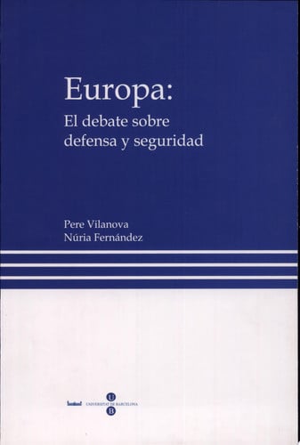 EUROPA, de VILANOVA TRIAS | portada del libro