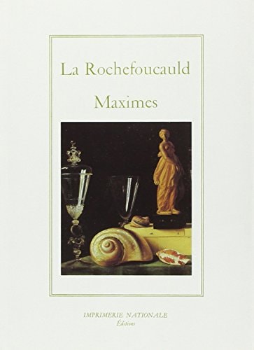 MAXIMES (BROCHE AVEC RABATS), de La rochefoucauld | portada del libro