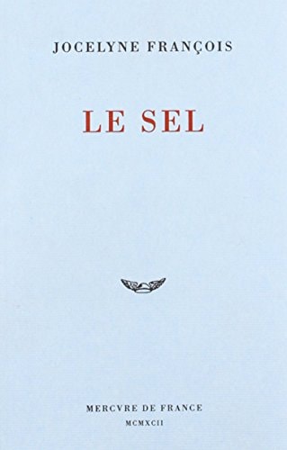 LE SEL, de Jocelyne François | portada del libro
