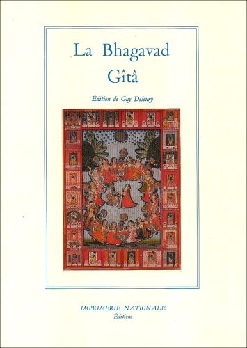 LA BHAGAVAD GITA, de Guy Deleury | portada del libro