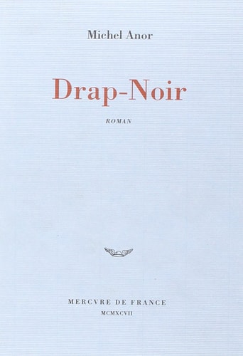 DRAP-NOIR, de Michel Anor | portada del libro