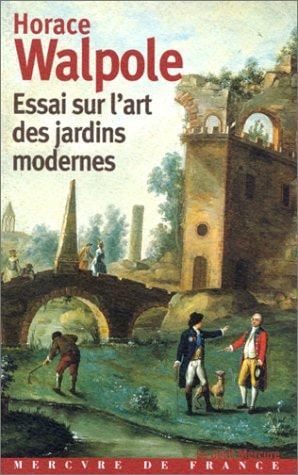 ESSAI SUR L'ART DES JARDINS MODERNES, de Horace Walpole | portada del libro