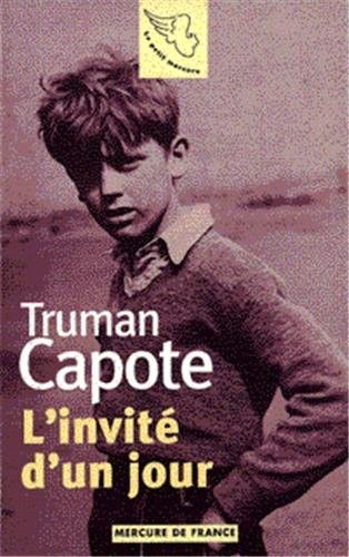 L'INVITE D'UN JOUR, de Truman Capote | portada del libro