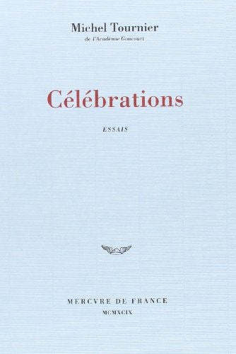 CELEBRATIONS, de Tournier | portada del libro