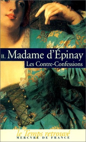 LES CONTRE-CONFESSIONS, de Épinay | portada del libro