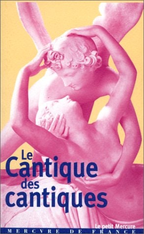 LE CANTIQUE DES CANTIQUES, de Anonyme | portada del libro