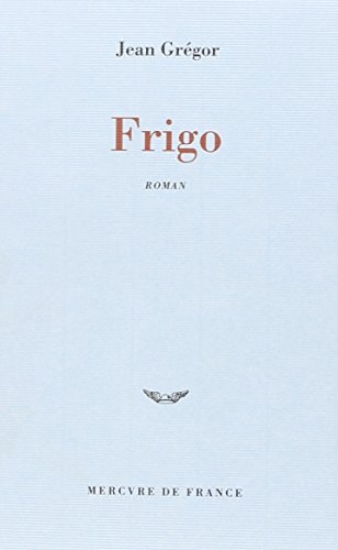 FRIGO, de Jean Grégor | portada del libro