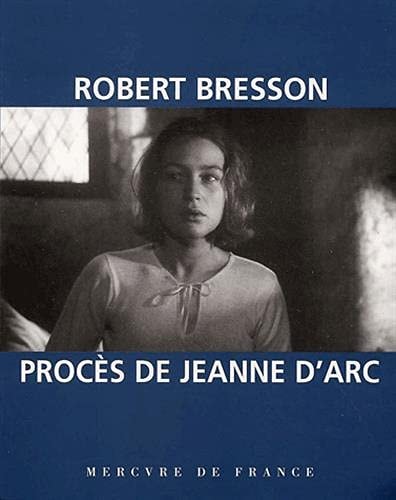 PROCES DE JEANNE D'ARC, de Robert Bresson | portada del libro