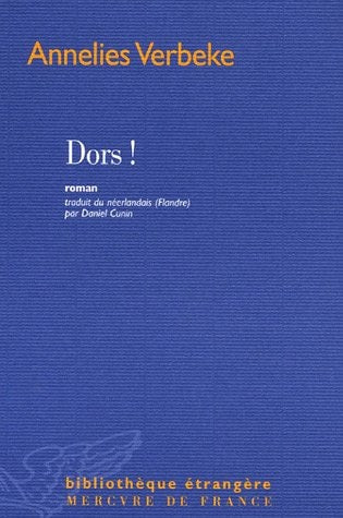 DORS, de Annelies Verbeke | portada del libro