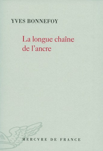 LA LONGUE CHAINE DE L'ANCRE, de Bonnefoy | portada del libro