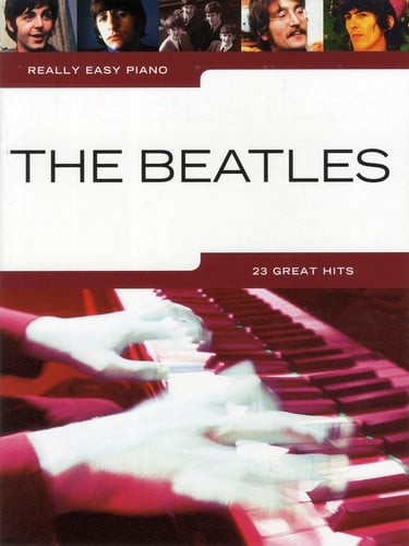 REALLY EASY PIANO THE BEATLES | portada del libro