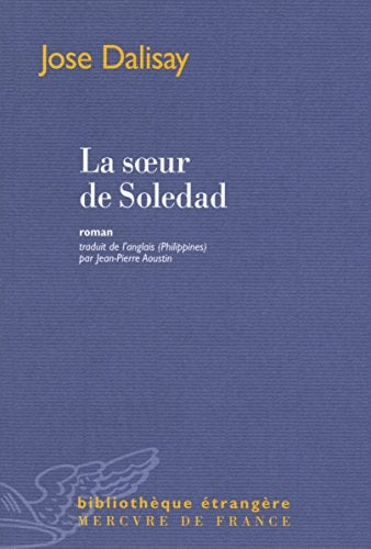 LA SOEUR DE SOLEDAD, de Jose Dalisay | portada del libro