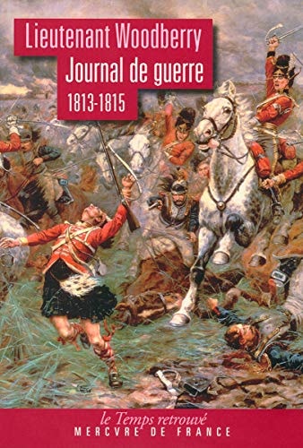 JOURNAL DE GUERRE 1813-1815, de George Woodberry | portada del libro
