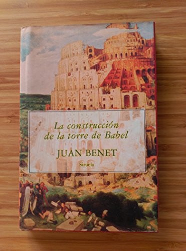 CONSTRUCCION DE LA TORRE DE BABEL, de BENET | portada del libro