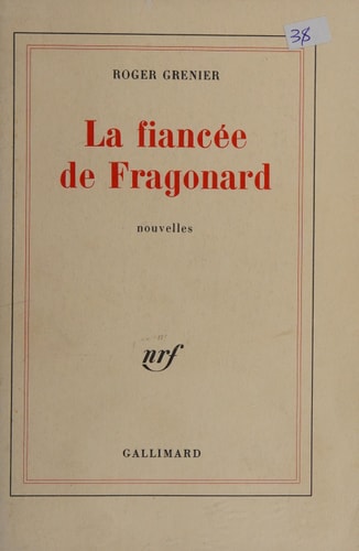 LA FIANCEE DE FRAGONARD, de Grenier | portada del libro