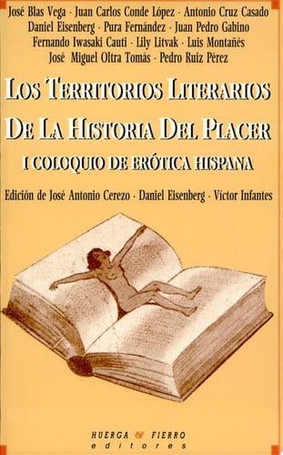 Los territorios literarios de la historia del placer, de COLOQUIO DE EROTICA HISPANA | portada del libro