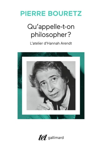 QU'APPELLE-T-ON PHILOSOPHER ?, de Pierre Bouretz | portada del libro