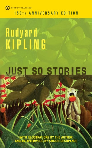 JUST SO STORIES, de Rudyard Kipling | portada del libro